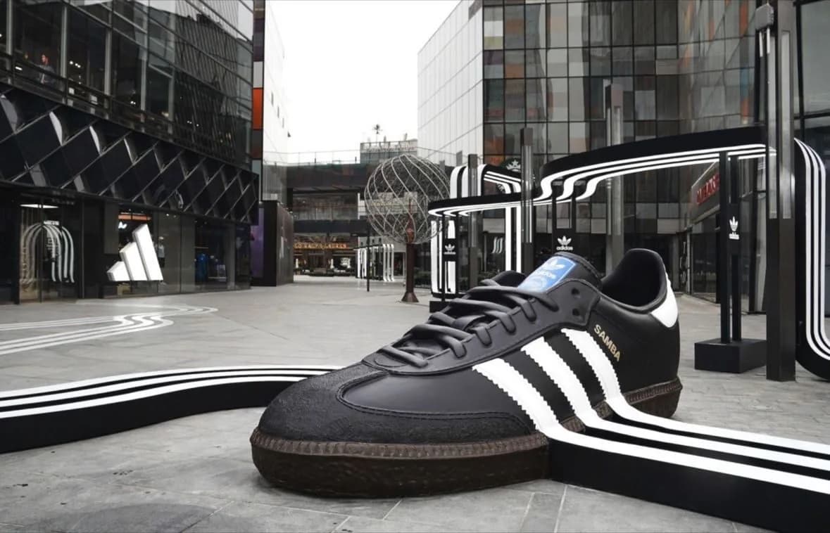 Adidas Went Big In Beijing With This Three Stripes Samba Activation