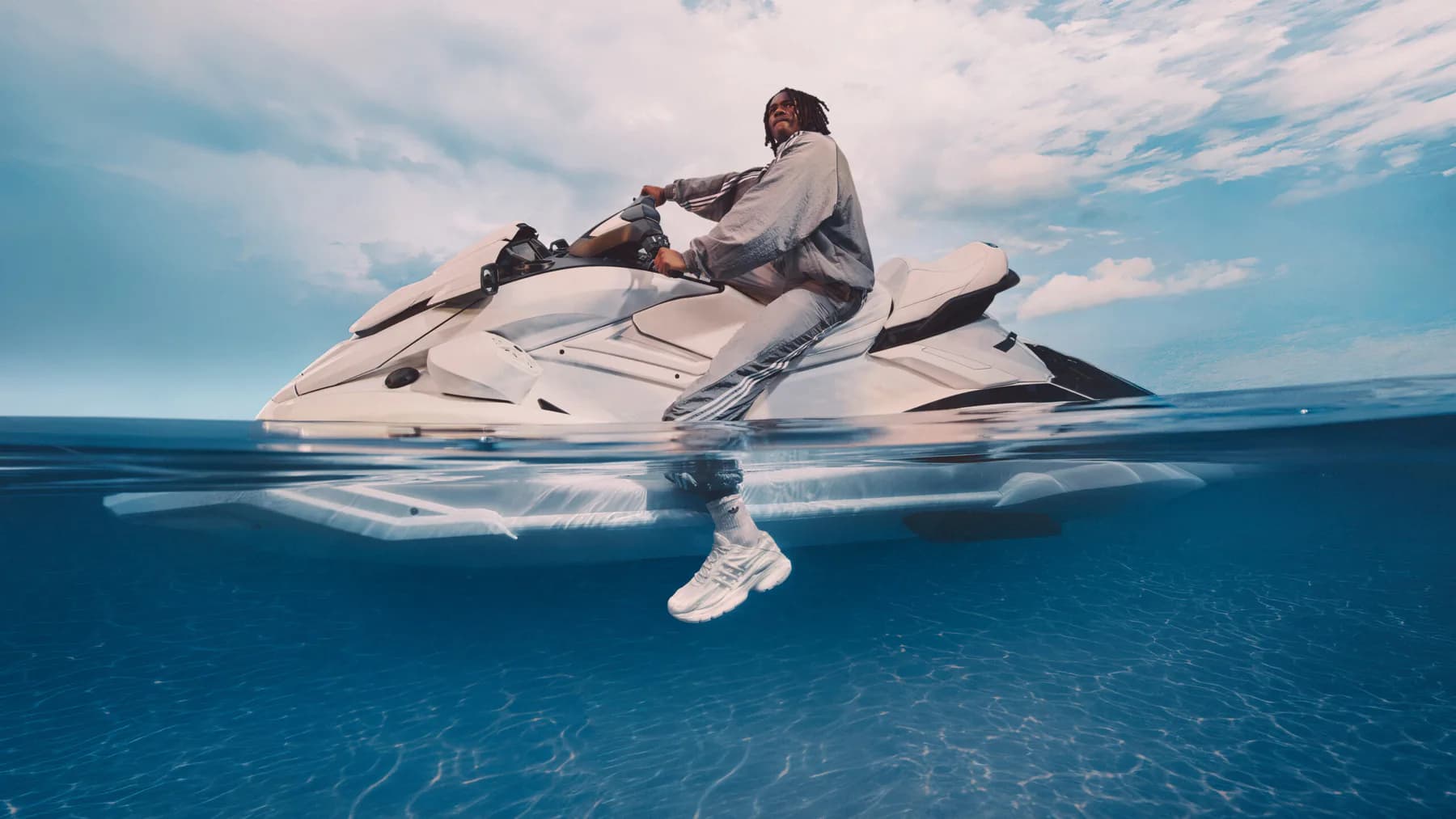 adidas and Pharrell Williams Expand VIRGINIA With the Adistar Jellyfish Triple White — additional view 6