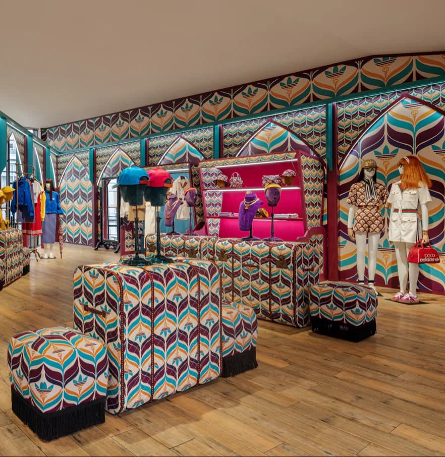 How Adidas x Gucci Pop Up at BA TSU Turned into an Art Experience — additional view 1
