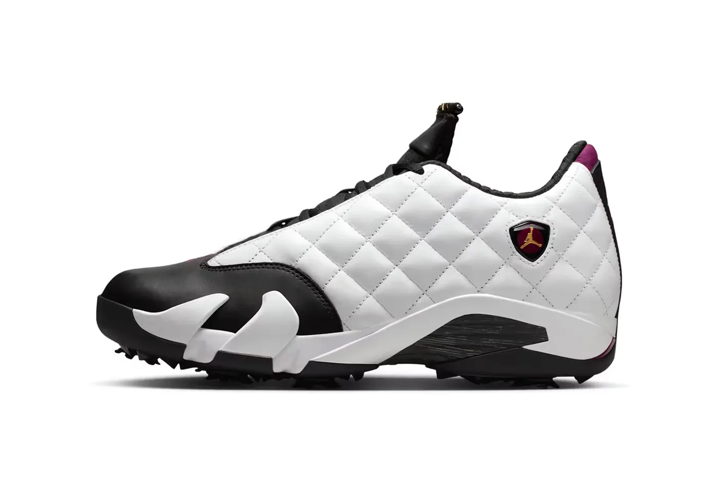 Official Look at the Air Jordan 14 Golf NRG Bordeaux