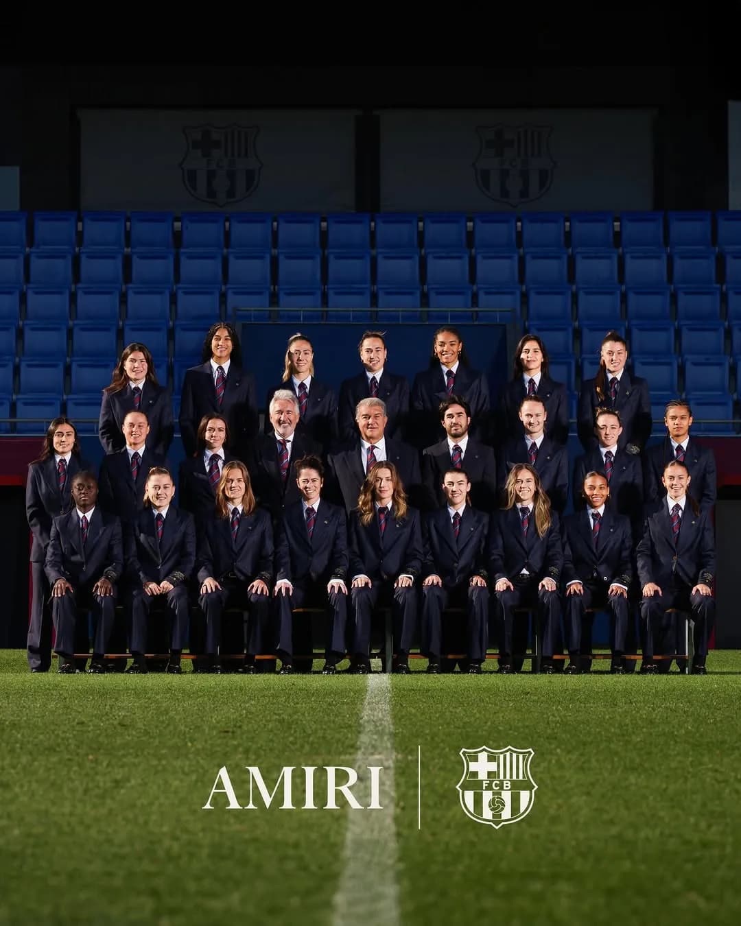 AMIRI Unveils Formalwear for Barcelona Women's Team Ahead of UEFA Women's Champions League