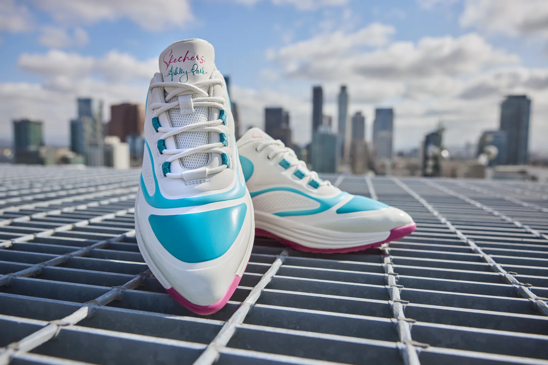 Ashley Park Unveils Signature Collection with Skechers: Street Glam Sneakers — additional view 1