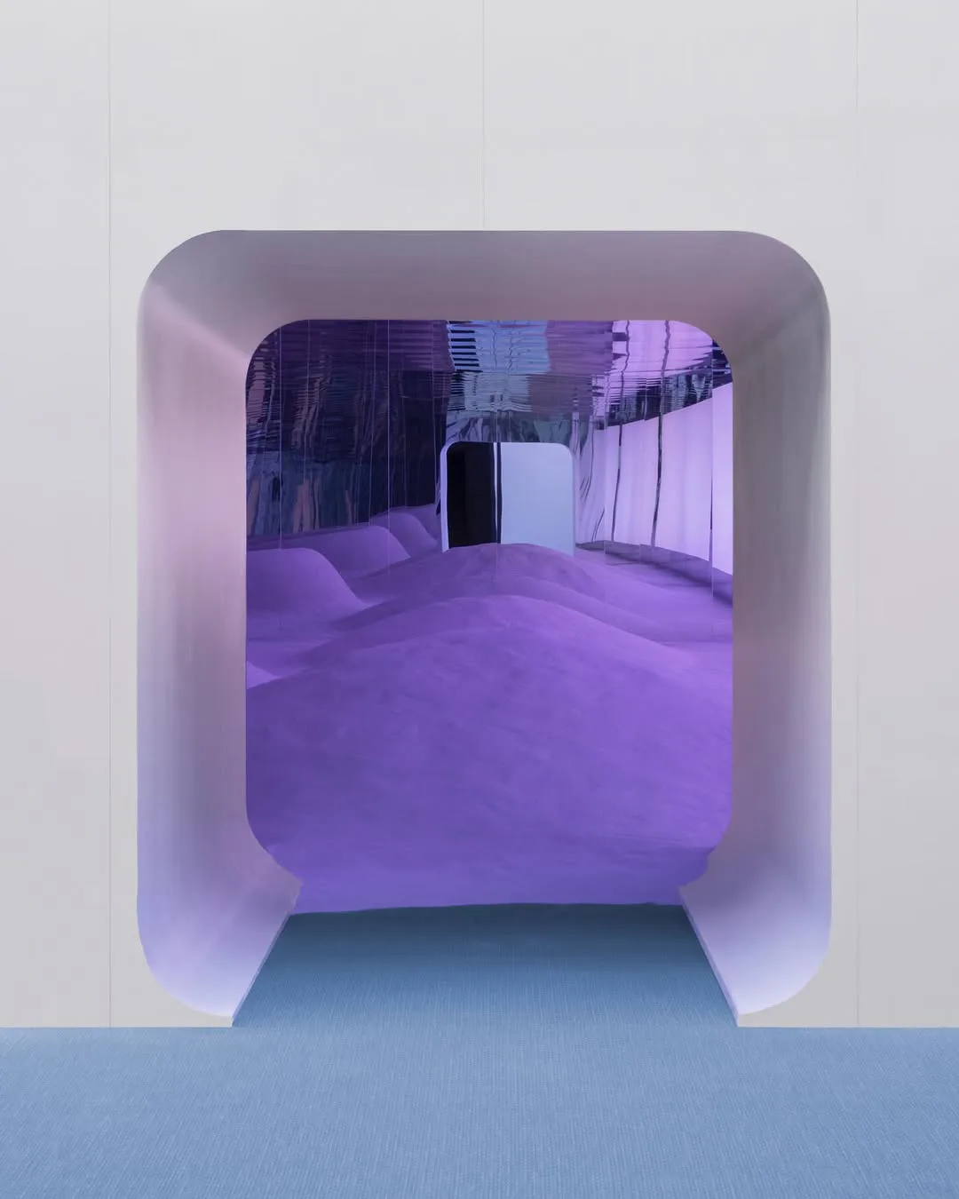 ASICS Kinetic Playscape Puts Movement Science Inside a Retro Futuristic Installation at the Milan Design Week