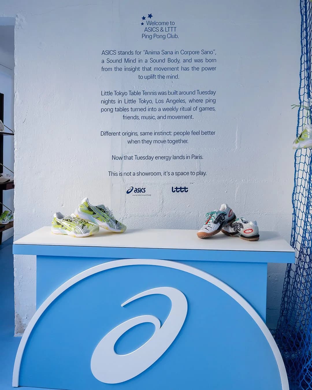 ASICS x Little Tokyo Table Tennis Debut GEL-RESOLUTION 5 in Paris — additional view 4