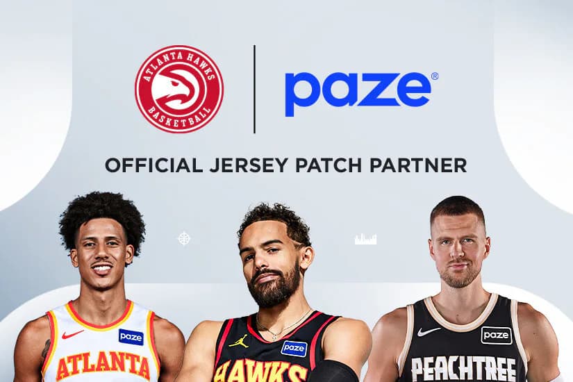 Atlanta Hawks Partner With Paze as Official Jersey Patch and Digital Wallet