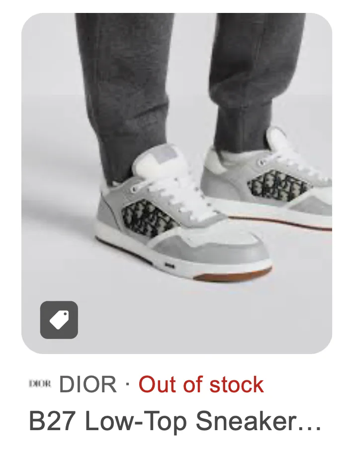 B27 Dior Sold Out Where To Find