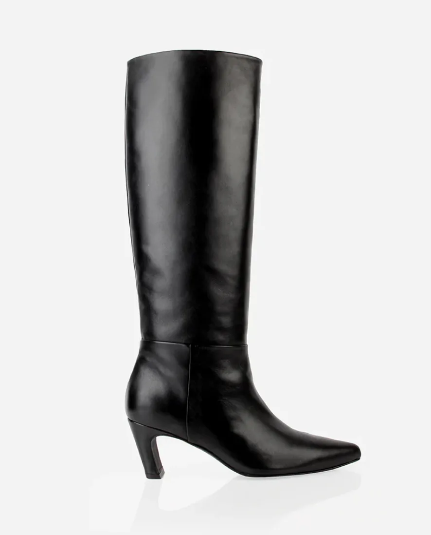 Poppy Barley The Toujours Tall Boot Black