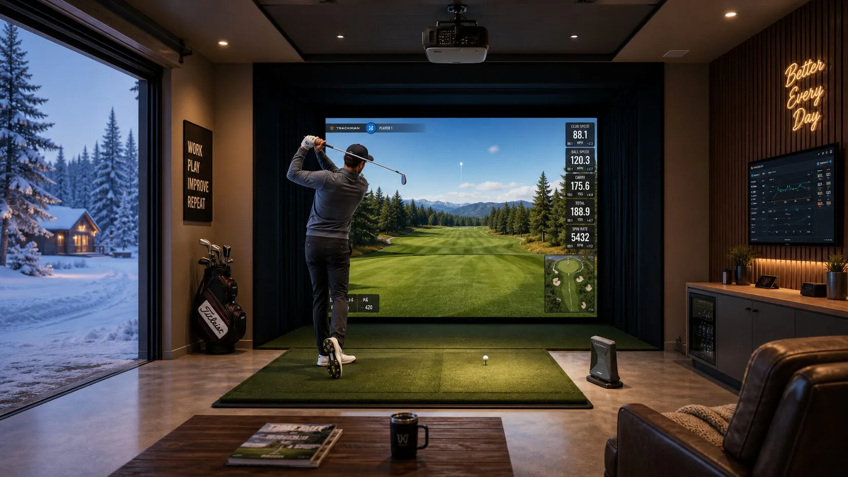 Best Home Golf Simulators for Winter: Top 5 Picks to Keep Your Handicap Sharp Indoors