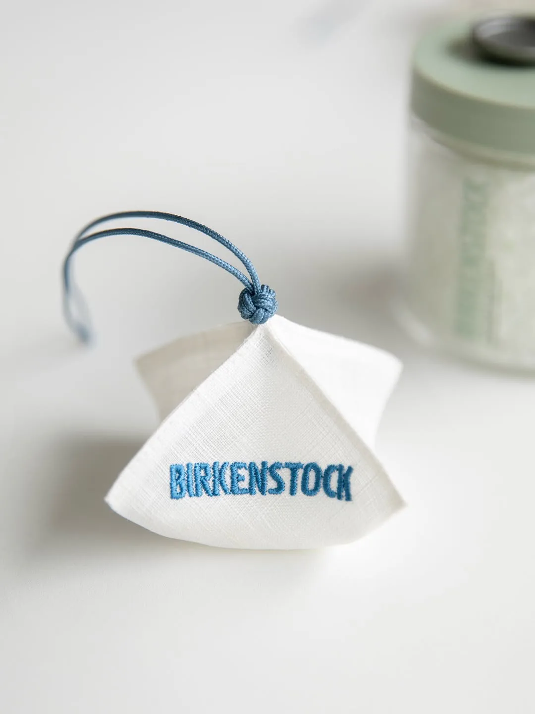 Birkenstock's Korean Care Line Launch Came with a Bespoke Craft Gift Pouch Made from White Ramie Fabric