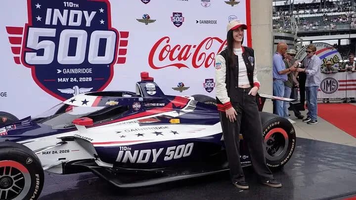Caitlin Clark Serves as Grand Marshal at Indianapolis 500 — additional view 2