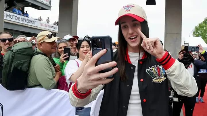 Caitlin Clark Serves as Grand Marshal at Indianapolis 500 — additional view 1