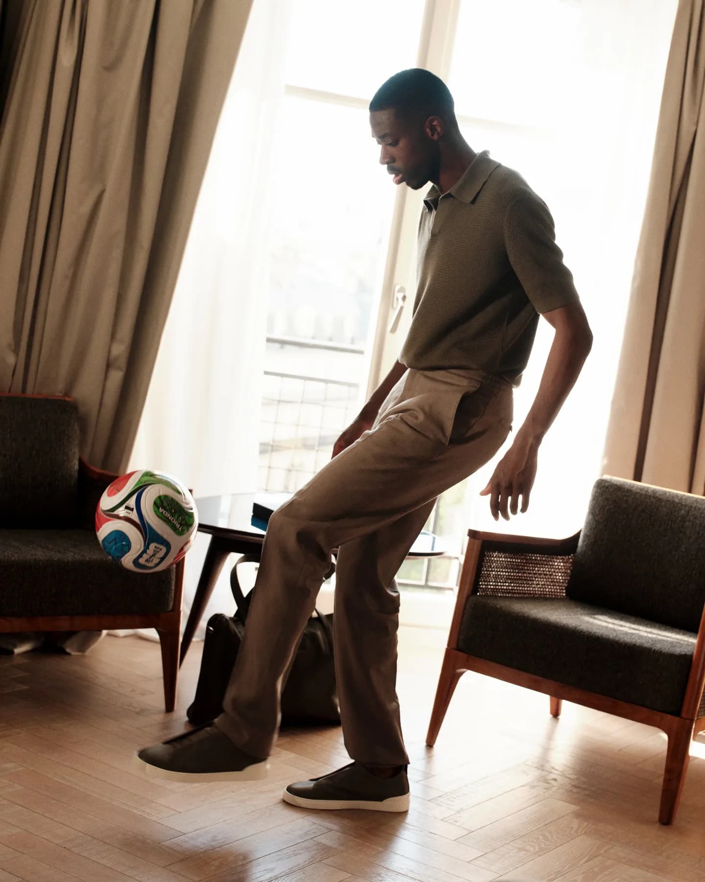 Dembélé Becomes ZEGNA Global Brand Ambassador Redefining Football Luxury — additional view 1