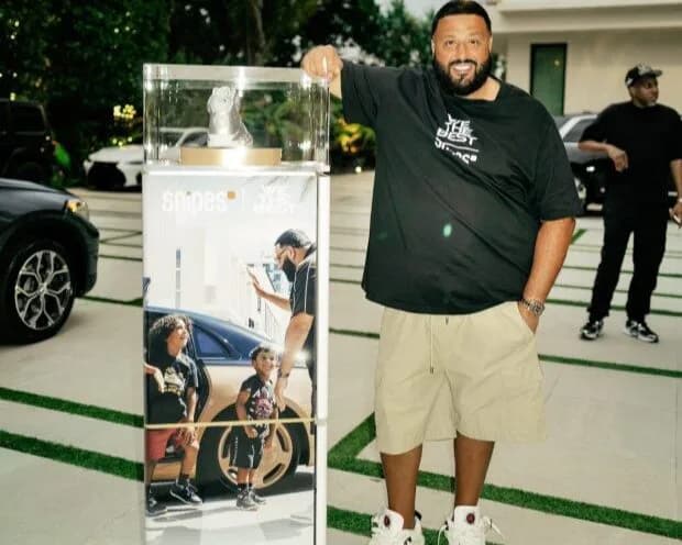 DJ Khaled's 10,000-Pair Sneaker Collection Now Has Its Own Personal IMBOX Protection Machine
