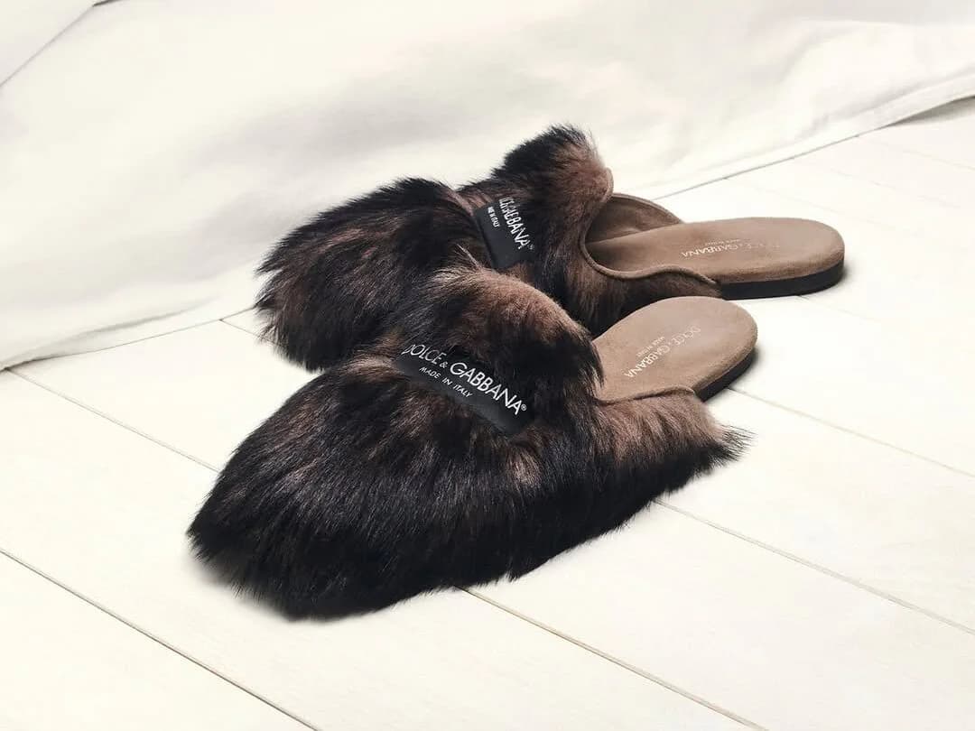 Dolce & Gabbana Steps Into Luxury's Slipper Trend With Its Spring Summer 2026 Collection