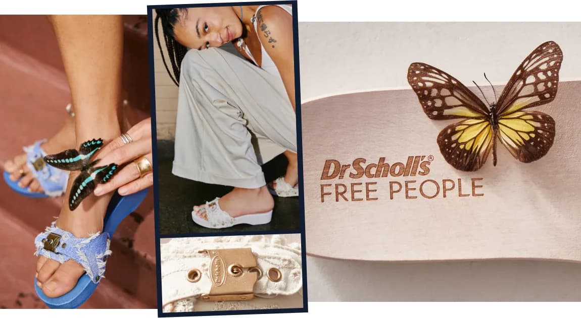 Dr. Scholl’s Shoes X Free People Launch Collaboration