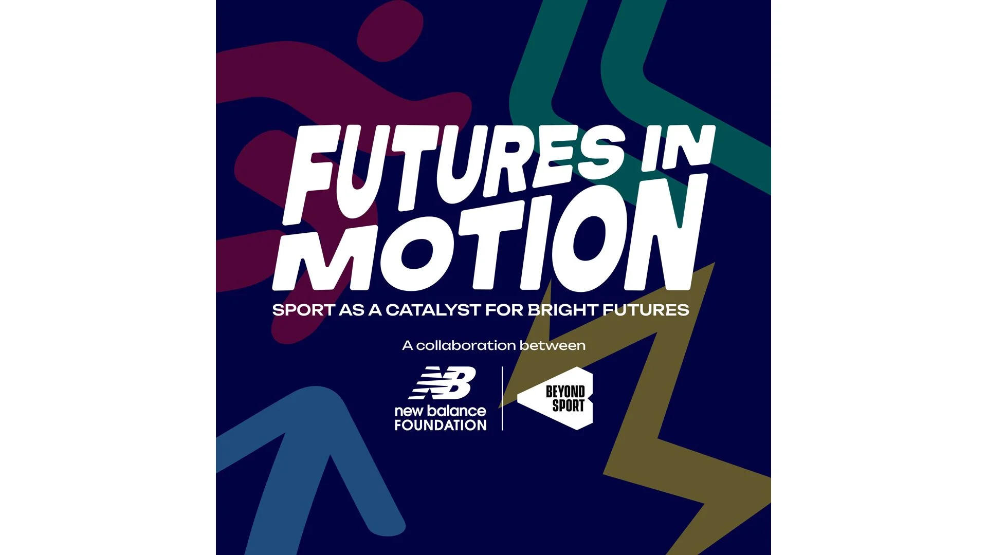 Futures in Motion program graphic with New Balance Foundation and Beyond Sport logos