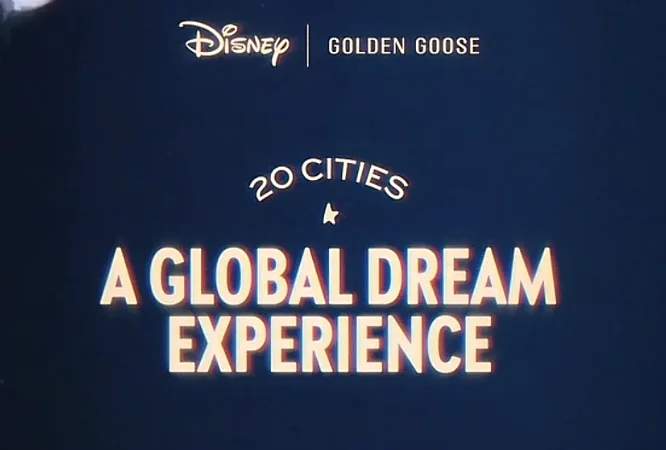Disney and Golden Goose announce a global dream experience across 20 cities