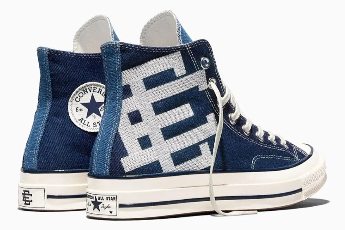 Eric Emanuel x Converse Drops the Denim Pack Across the Chuck 70 and Weapon Ox on April 3
