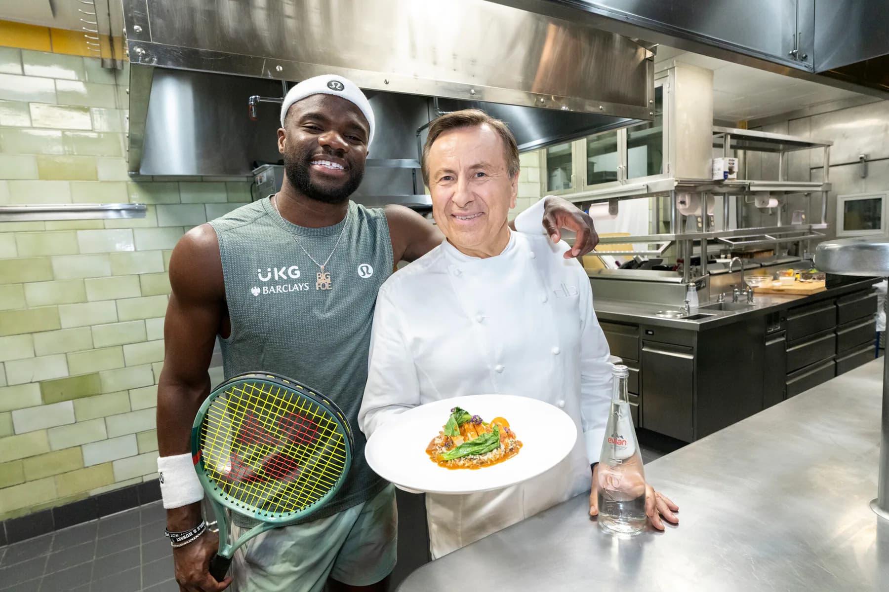 Evian Teams With Daniel Boulud and Frances Tiafoe for US Open 2025 Menu