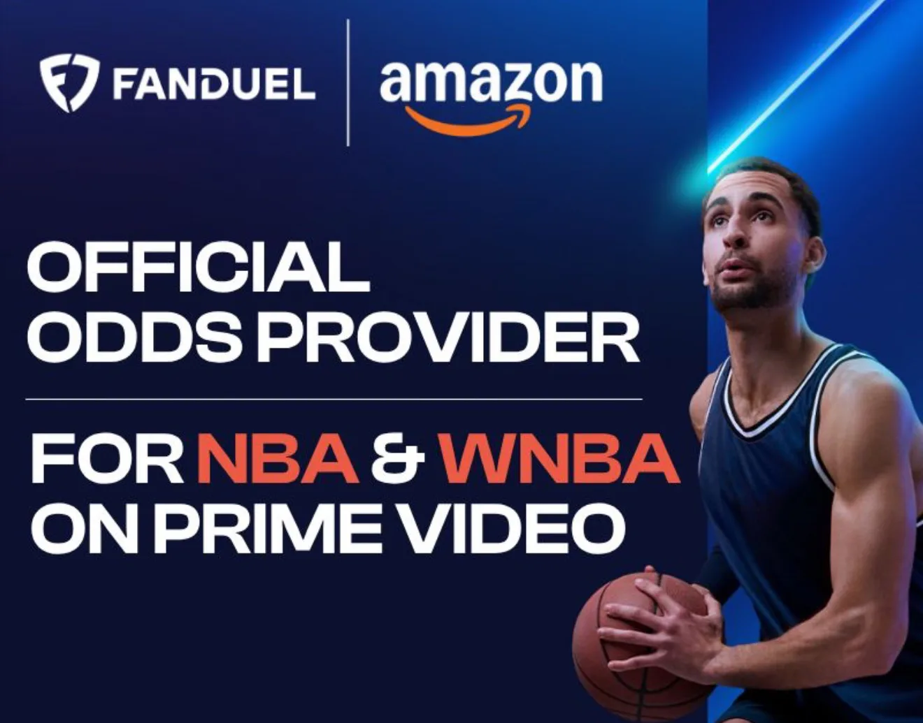 FanDuel Becomes Official Odds Provider for NBA and WNBA on Amazon Prime Video