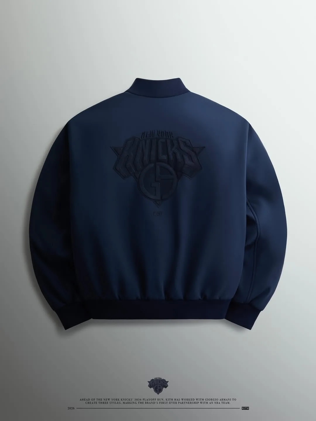 Giorgio Armani and Kith Knicks Collection Brings Luxury to Streetwear — additional view 3