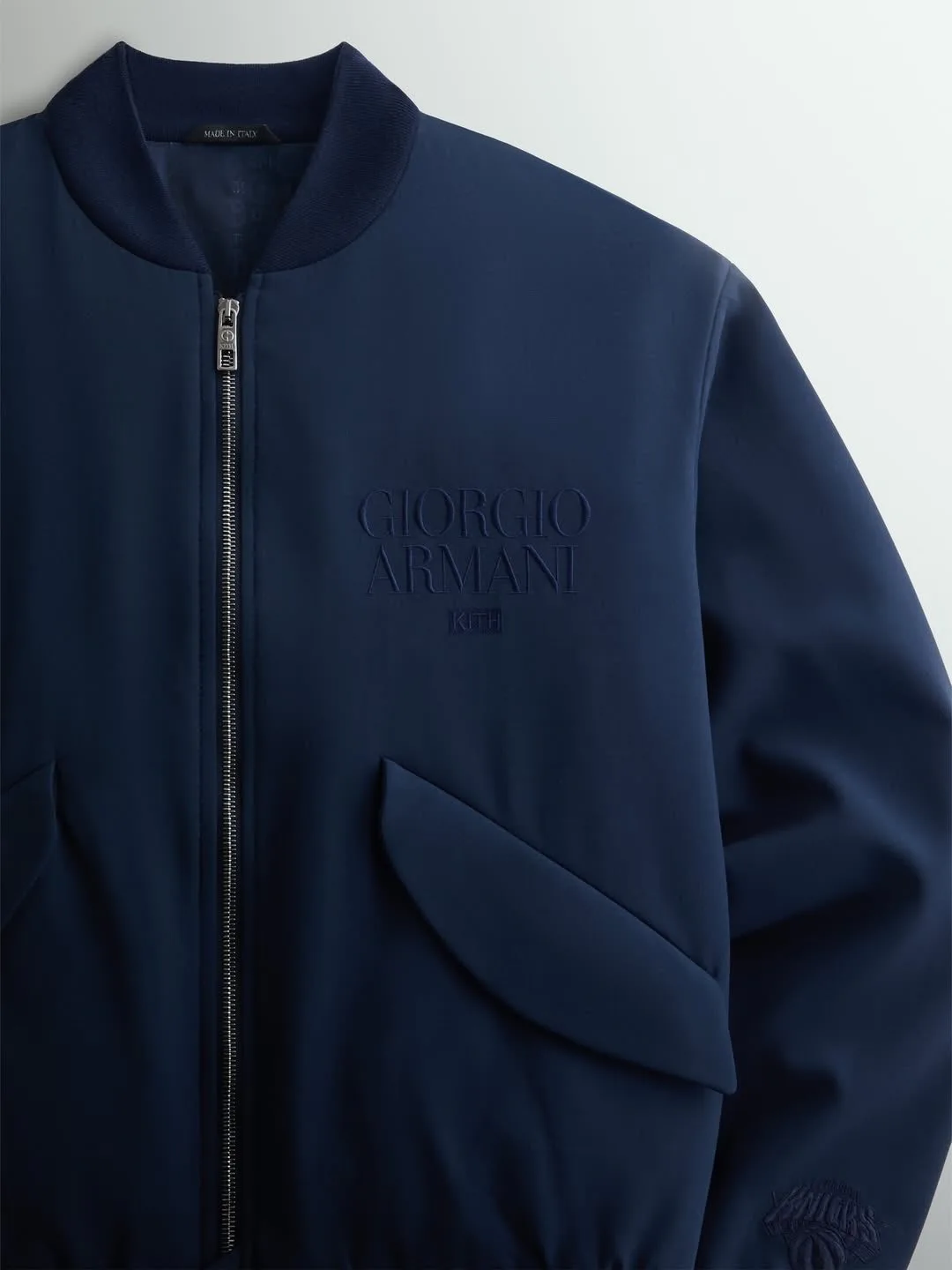 Giorgio Armani and Kith Knicks Collection Brings Luxury to Streetwear — additional view 2