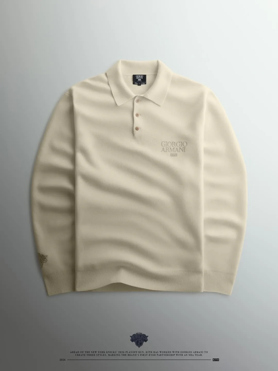 Giorgio Armani and Kith Knicks Collection Brings Luxury to Streetwear — additional view 1