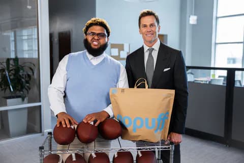 Gopuff Tom Brady and Druski Unite to Champion Super Monday