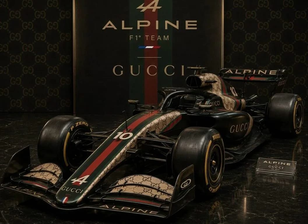 Gucci and Alpine Redefine Formula One as a Luxury Lifestyle Platform