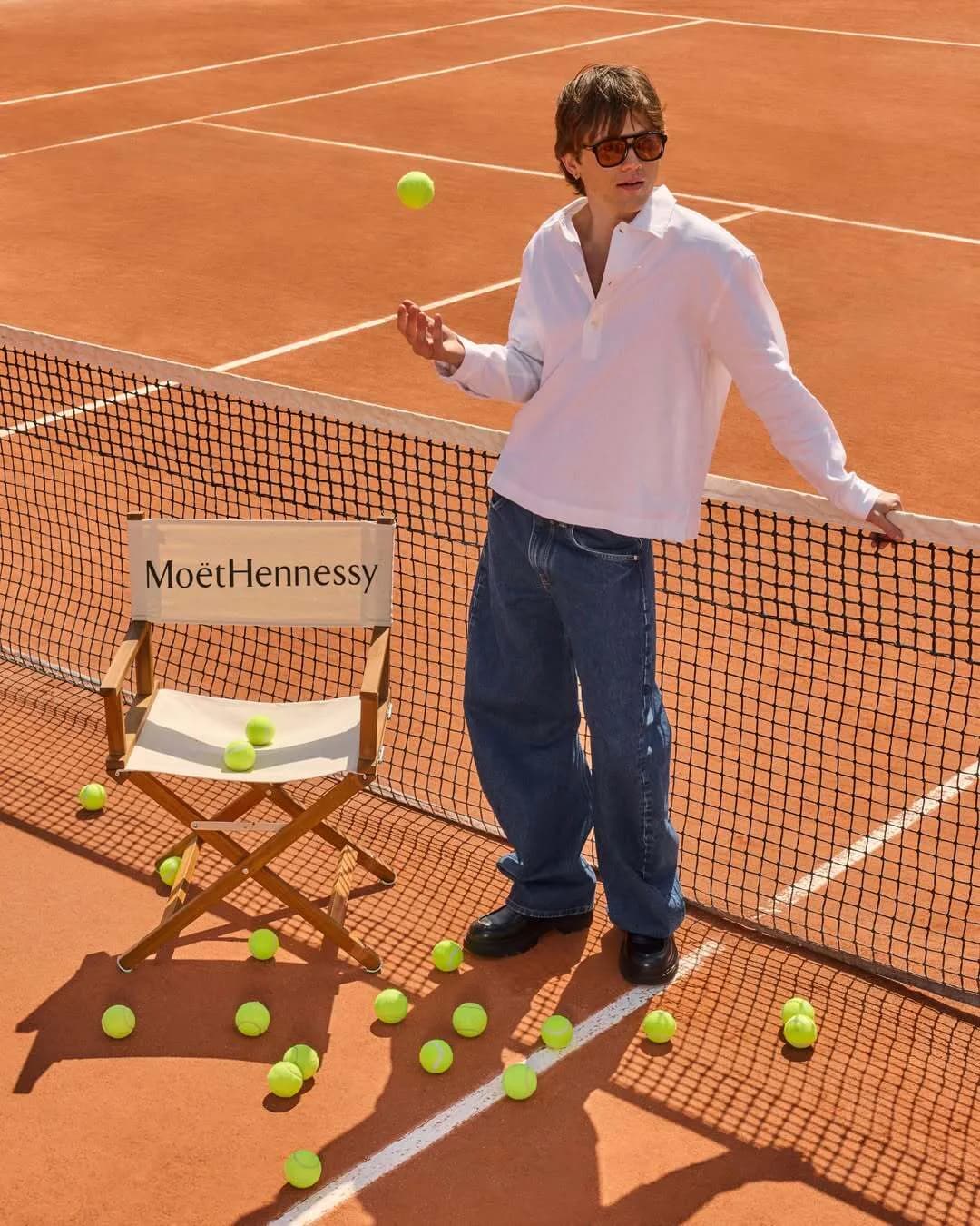 Hennessy Uses Roland-Garros to Tap Into Tennis Fashion Culture — additional view 2