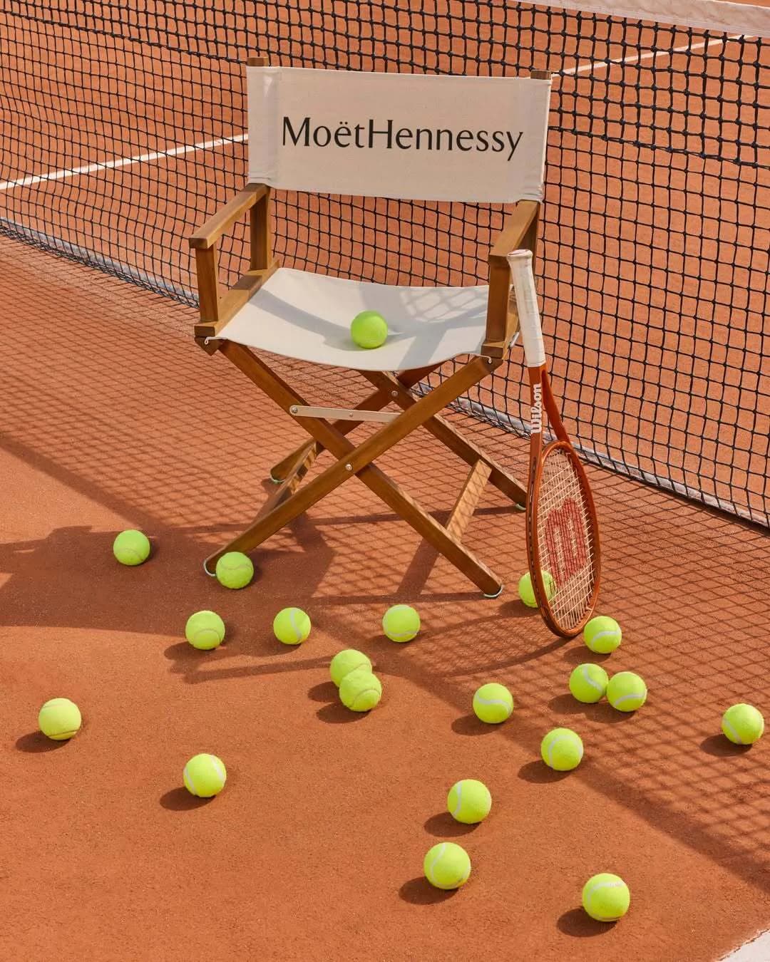Hennessy Uses Roland-Garros to Tap Into Tennis Fashion Culture — additional view 1