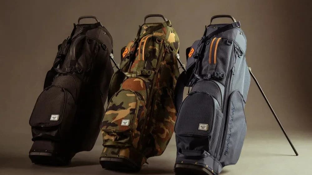 Herschel Supply Launches a Permanent Golf Bag Collection with Six New Models