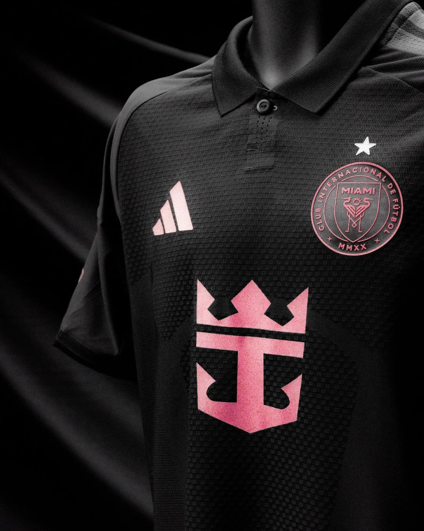 Inter Miami and Adidas Unveil ‘Presagio Blackout’ Away Kit For 2026 MLS Season — additional view 1