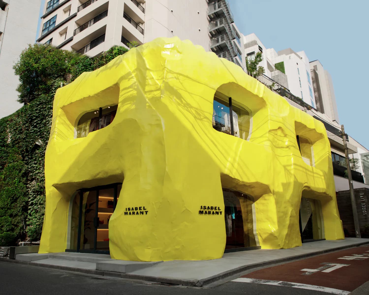 Isabel Marant Debuts the Sculptural Yellow House Flagship in Tokyo Aoyama
