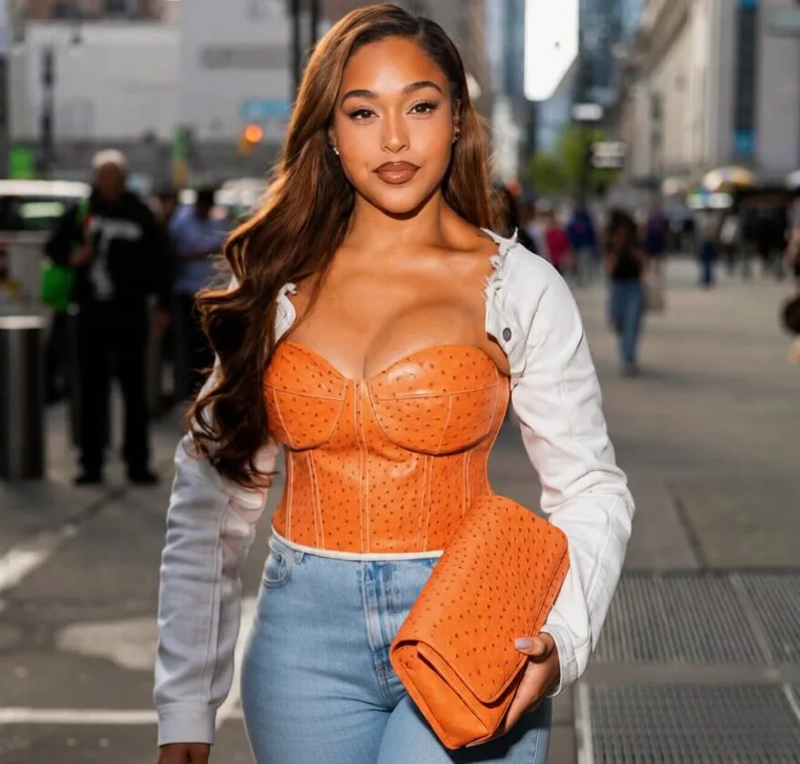 Jordyn Woods’ Orange Bag Becomes the NBA Finals’ Lucky Fashion Icon