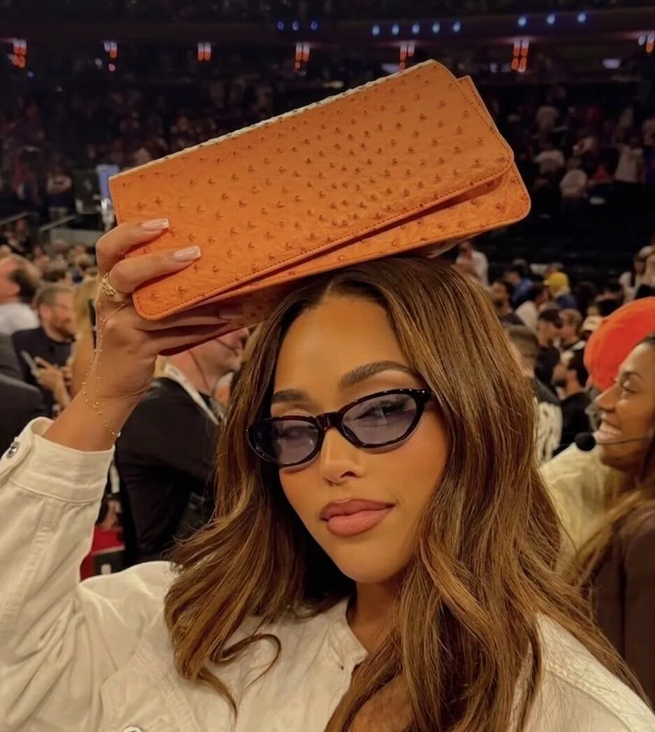 Jordyn Woods’ Orange Bag Becomes the NBA Finals’ Lucky Fashion Icon — additional view 3