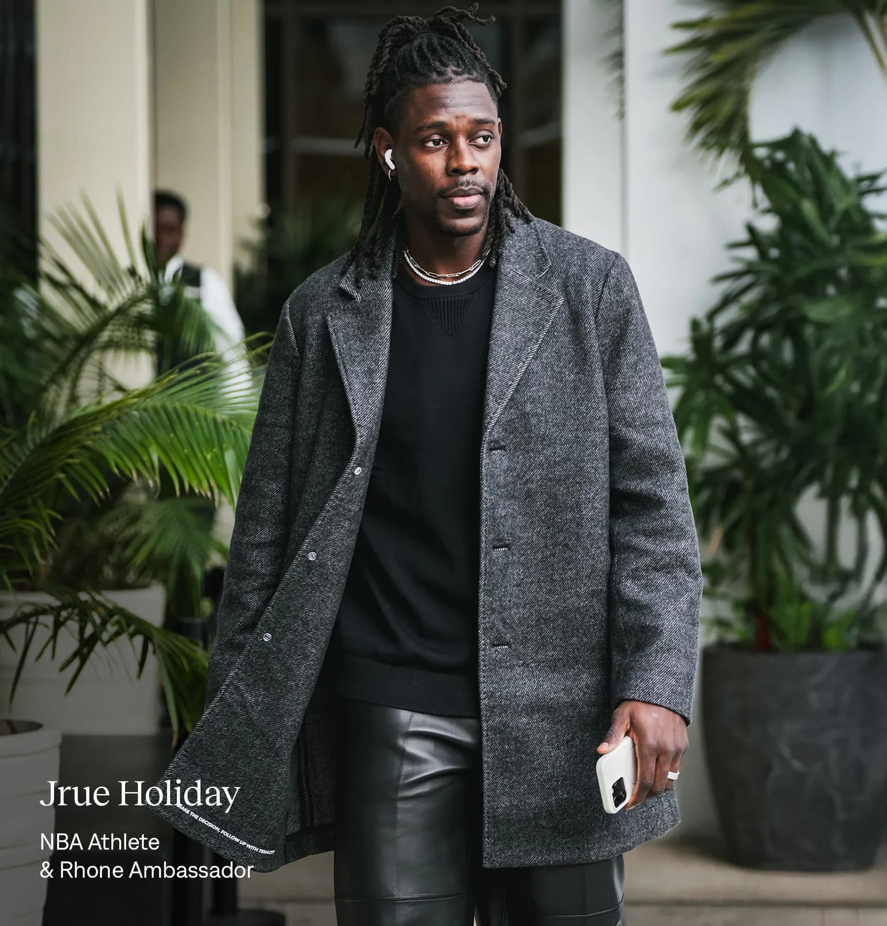 Jrue Holiday Partners With RHONE