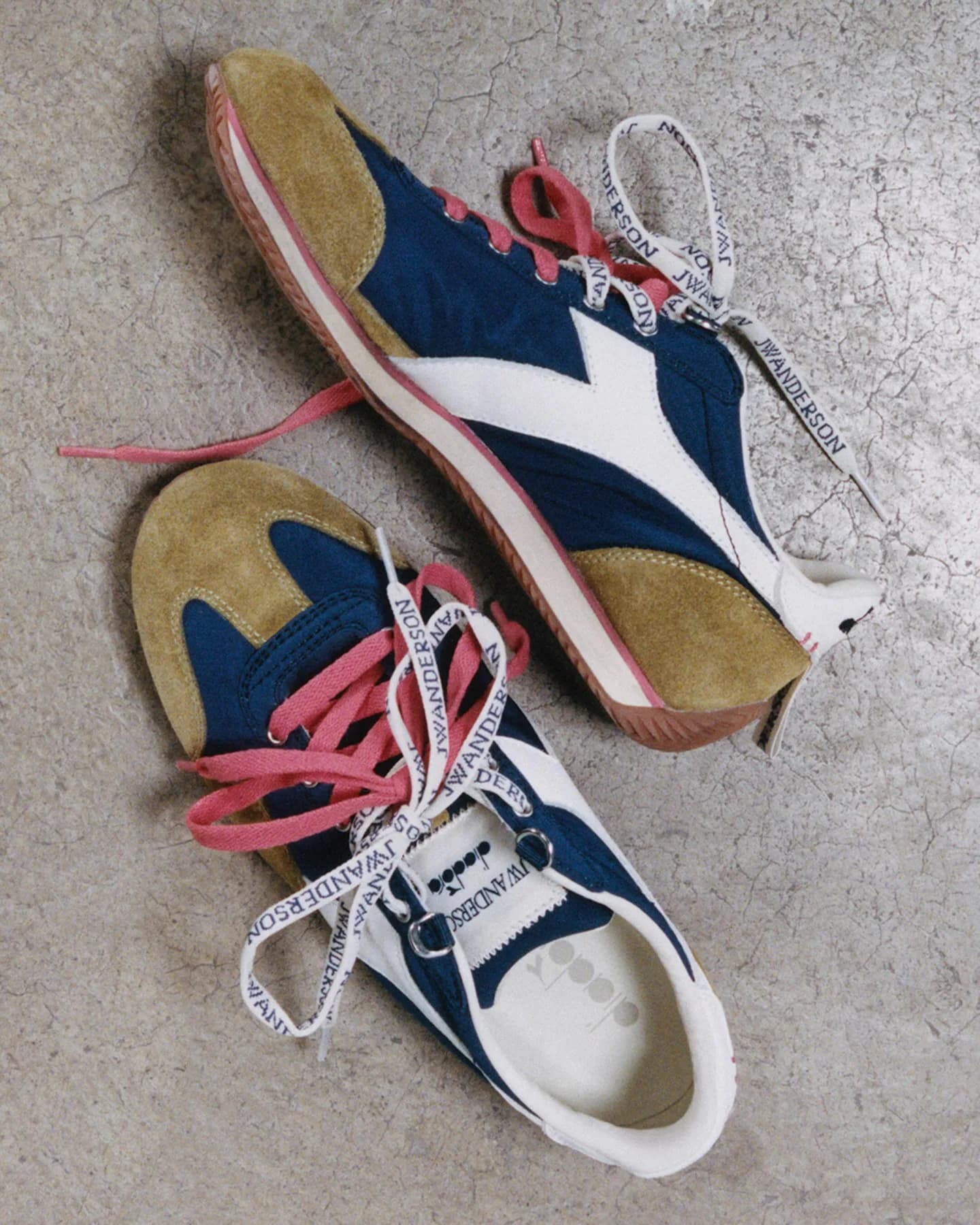 Diadora and JW Anderson Unveil Fashion Forward Retro Running Sneaker — additional view 2