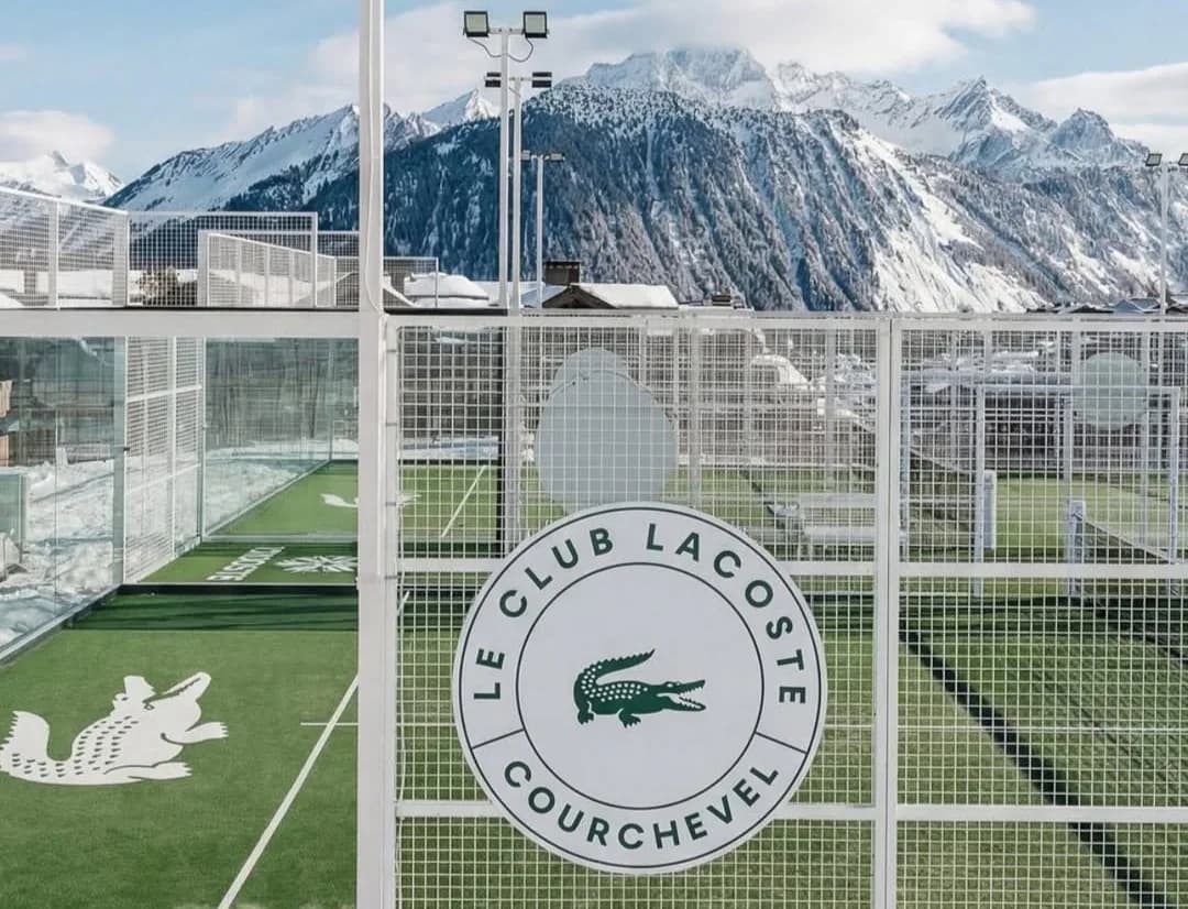 Lacoste Debuts Year Round Alpine Padel on the Peaks of Courchevel in 2026