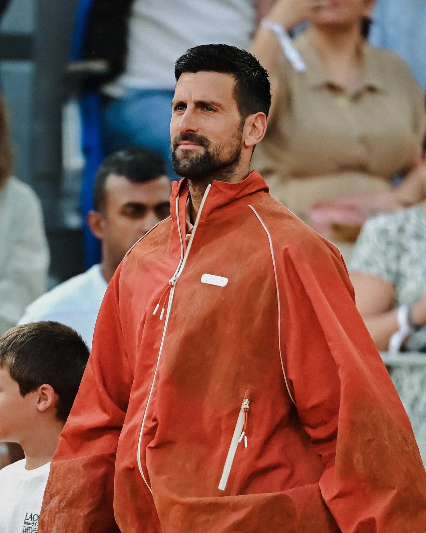 Lacoste Unveils Couture Inspired Roland Garros 2026 Jacket for Novak Djokovic — additional view 6
