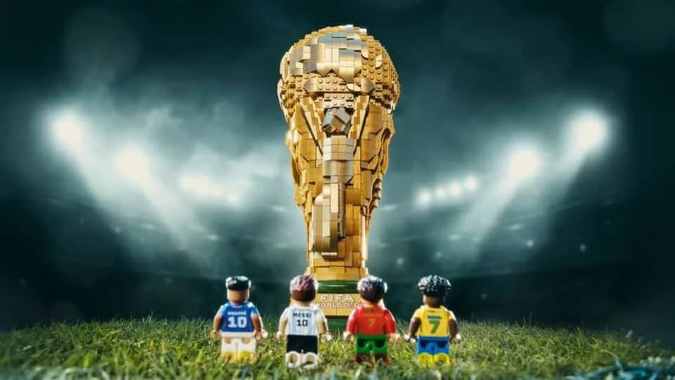 LEGO Brings Messi, Ronaldo, Mbappé and Vinícius Jr. Together for Its 'Everyone Wants a Piece' Campaign