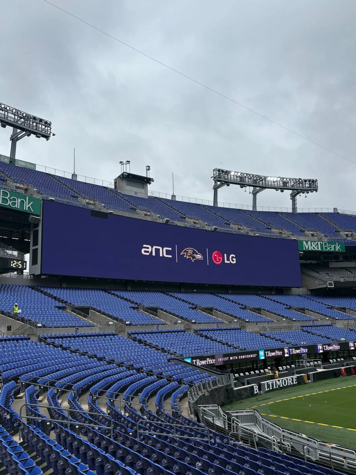 LG 2025 powers 12,000 square feet of digital displays in Baltimore Ravens stadium upgrade