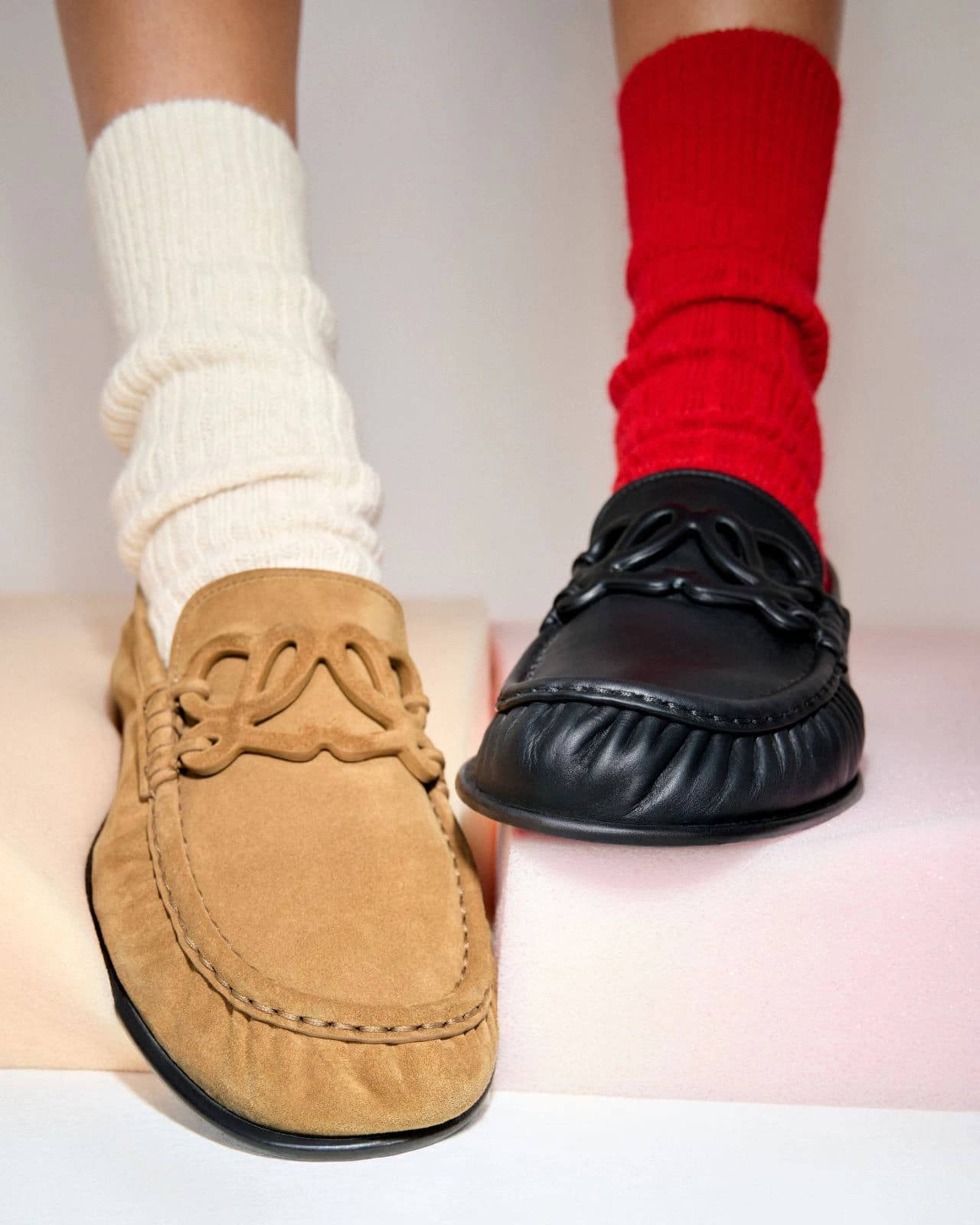 Loewe Double L loafer from the Fall Winter 2026 collection.