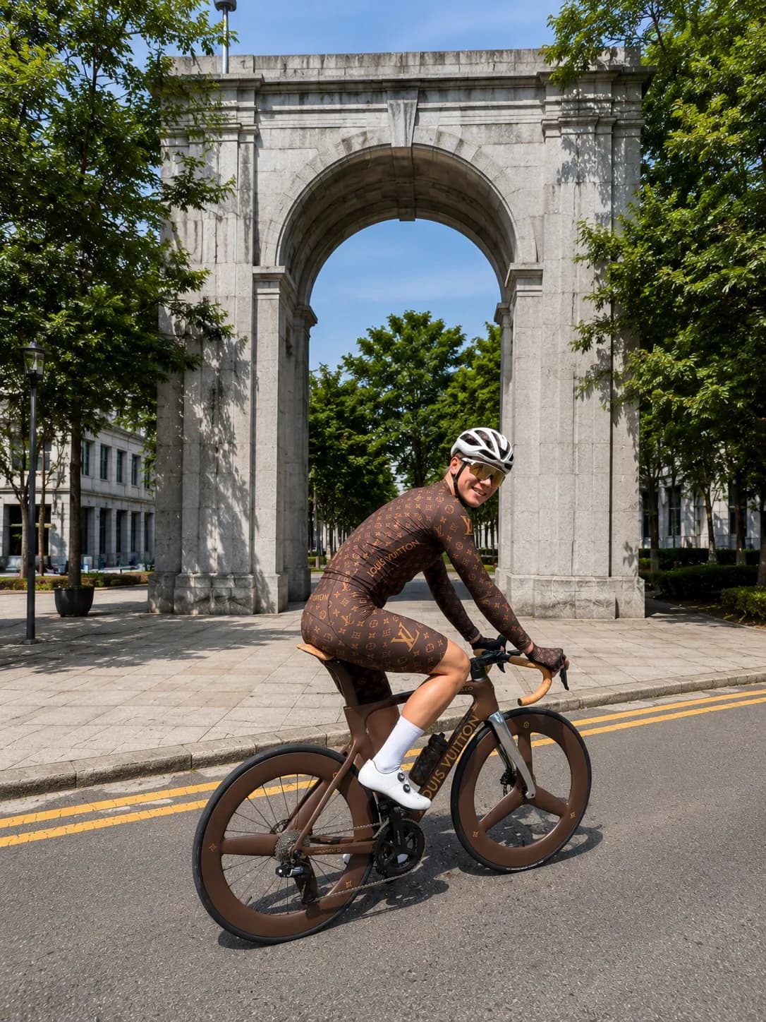 Louis Vuitton and Pinarello Turn the DOGMA F Into a Luxury Cycling Icon — additional view 3