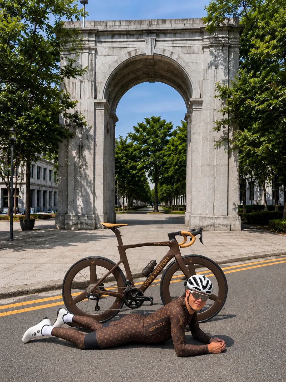 Louis Vuitton and Pinarello Turn the DOGMA F Into a Luxury Cycling Icon — additional view 1