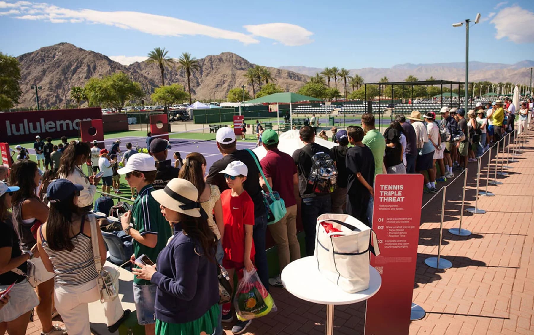 lululemon Celebrates a Landmark First Year as Official Outfitter of the BNP Paribas Open at Indian Wells — additional view 1