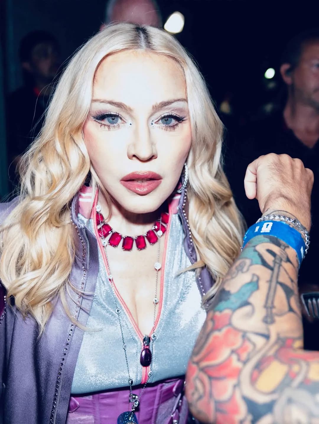 Madonna Wears Custom Saint Laurent Boots at the 2026 FIFA World Cup Final — additional view 7