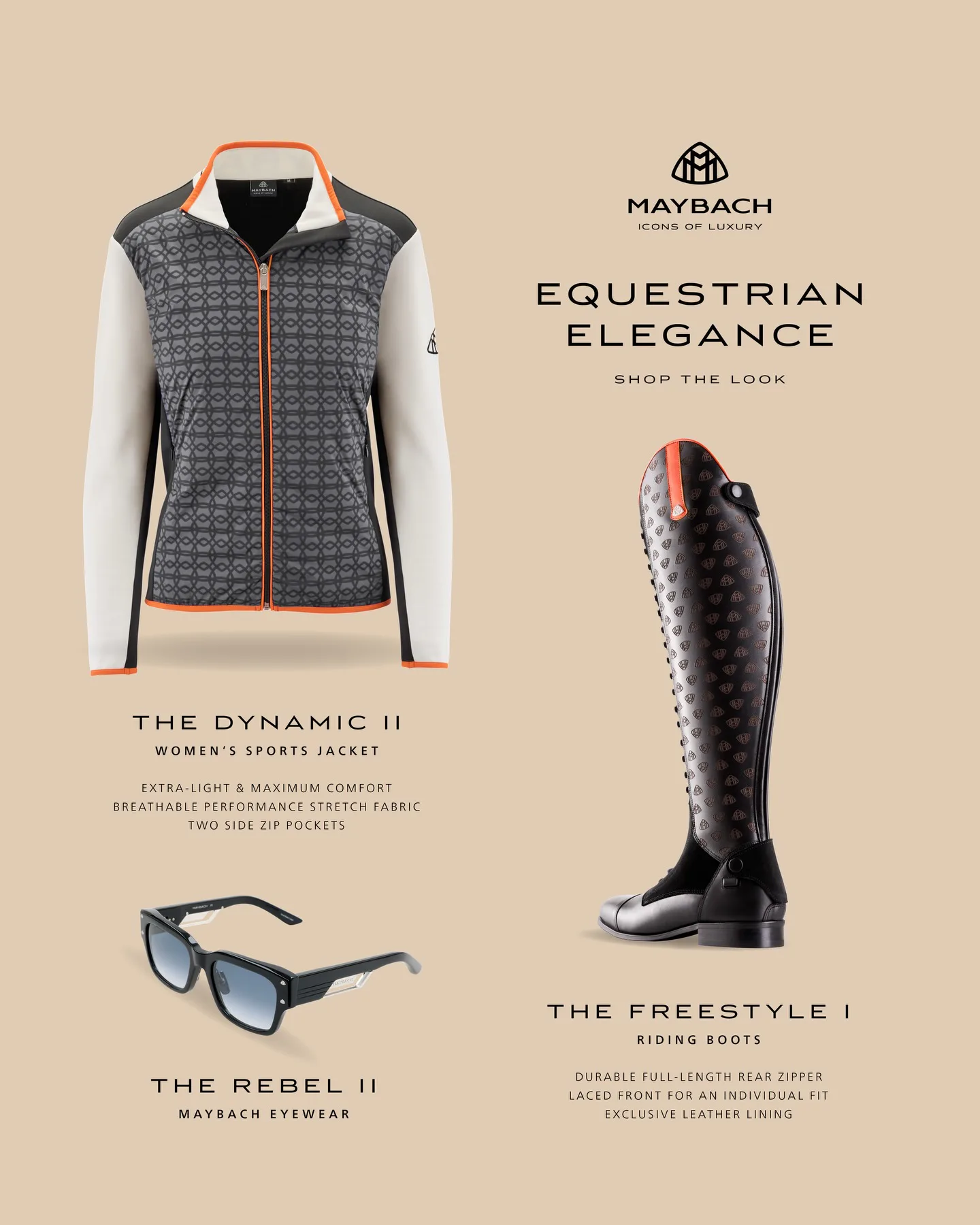 Maybach Luxury Unveils Bespoke Equestrian Collection for Riders and Horses — additional view 1