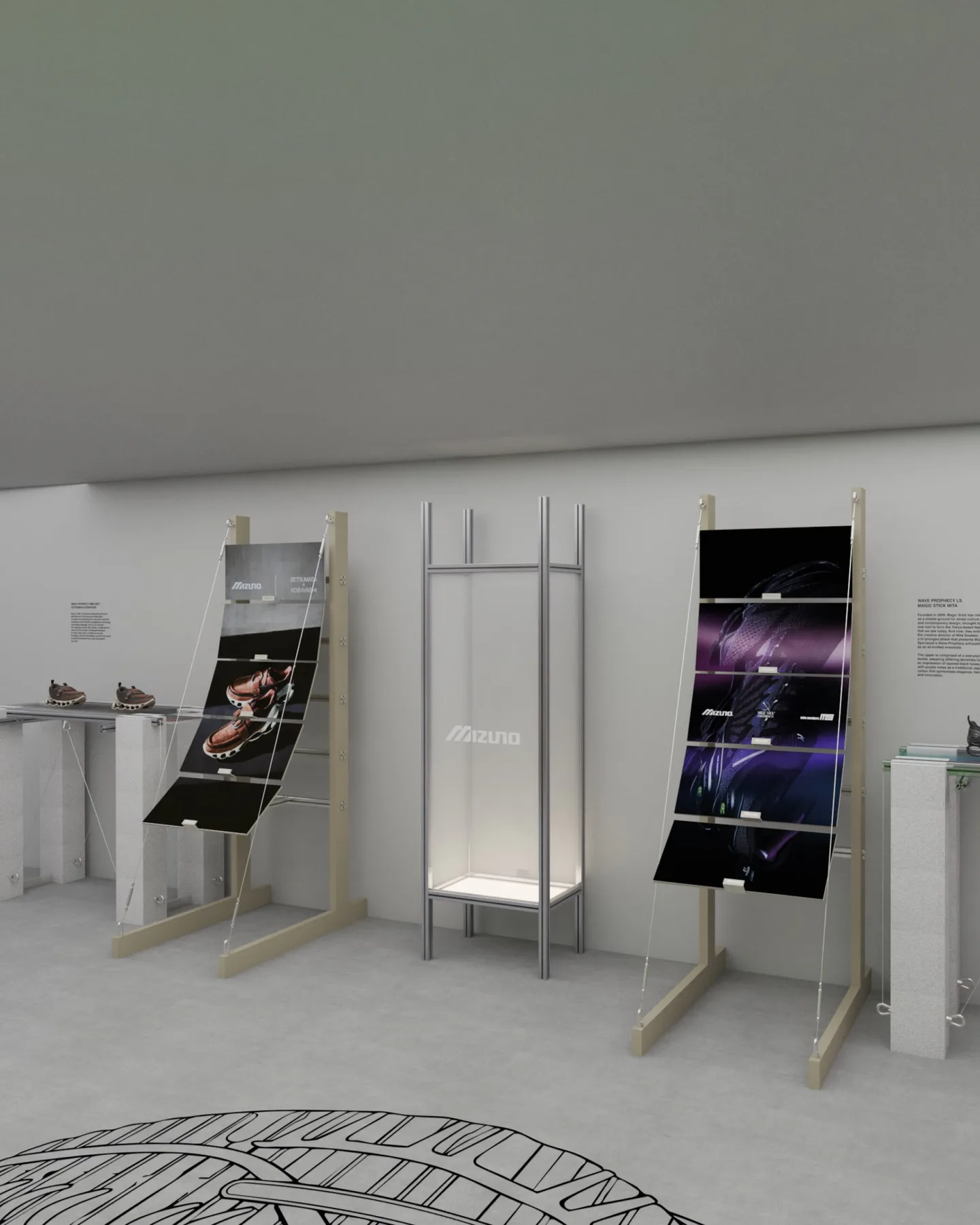 Mizuno Sportstyle Brings Immersive Design to Paris Fashion Week SS27 — additional view 8