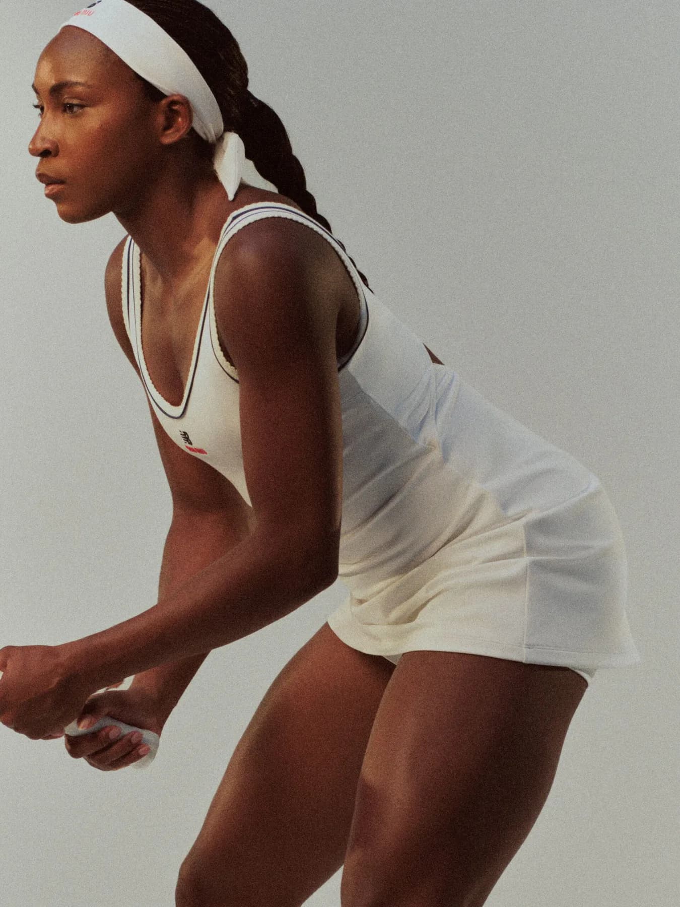 New Balance and Miu Miu Elevate Coco Gauff With a Luxury Tennis Collection — additional view 9
